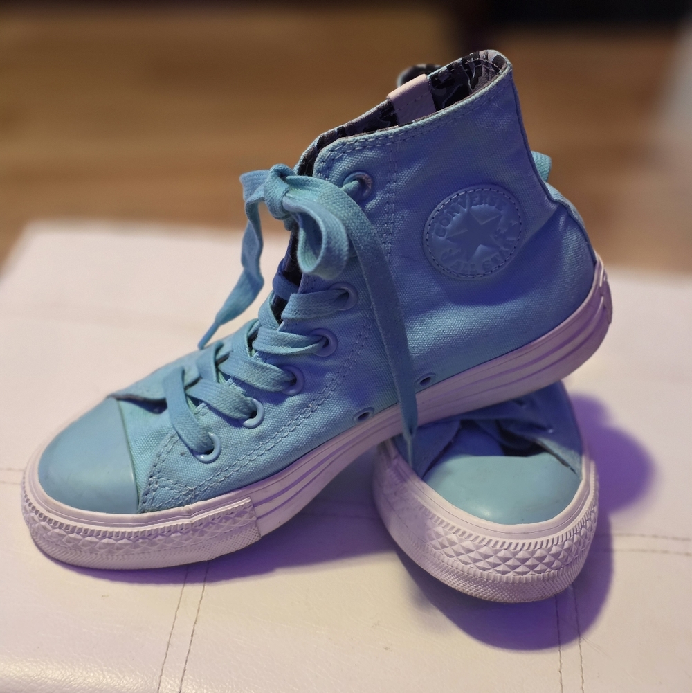 Converse Chuck Taylor Blue Radiance Wiz Khalifa High-Tops Sneakers Size 6 - Picture 4 of 14